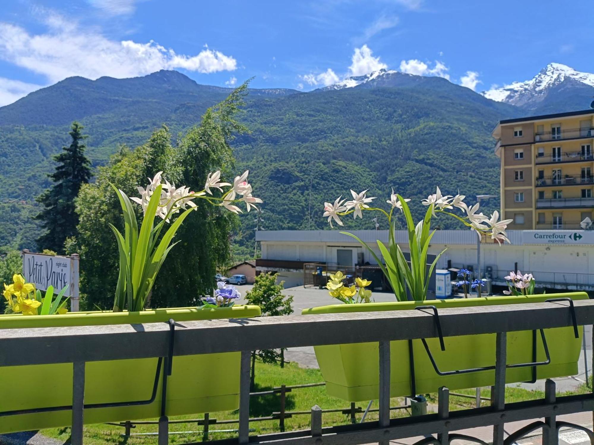 Ferienwohnung Liberty House Alps Châtillon Exterior foto